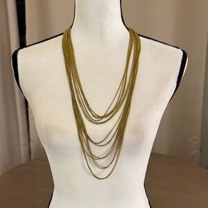 Elegant Gold Layered Necklace